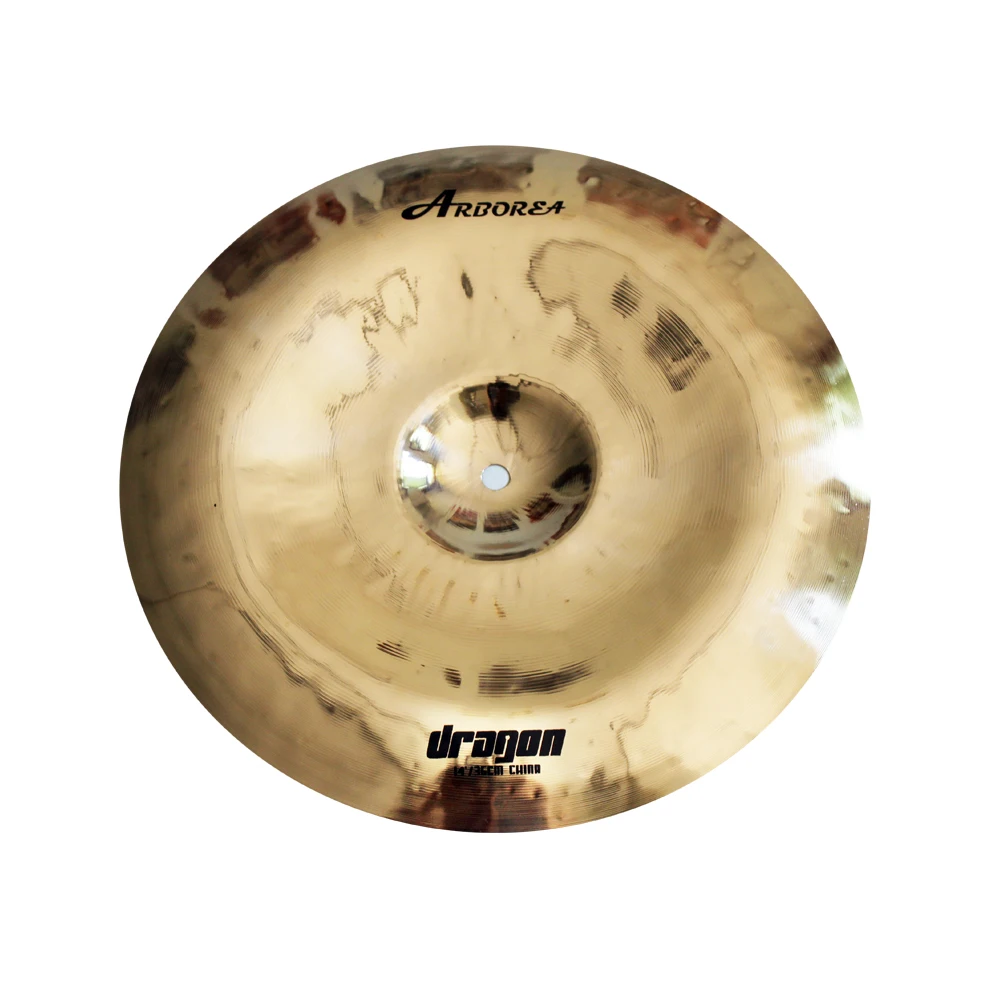 Arborea Professional CYMBAL For Sale B20 cymbal Handmade DRAGON 14" CHINA For Drummer's