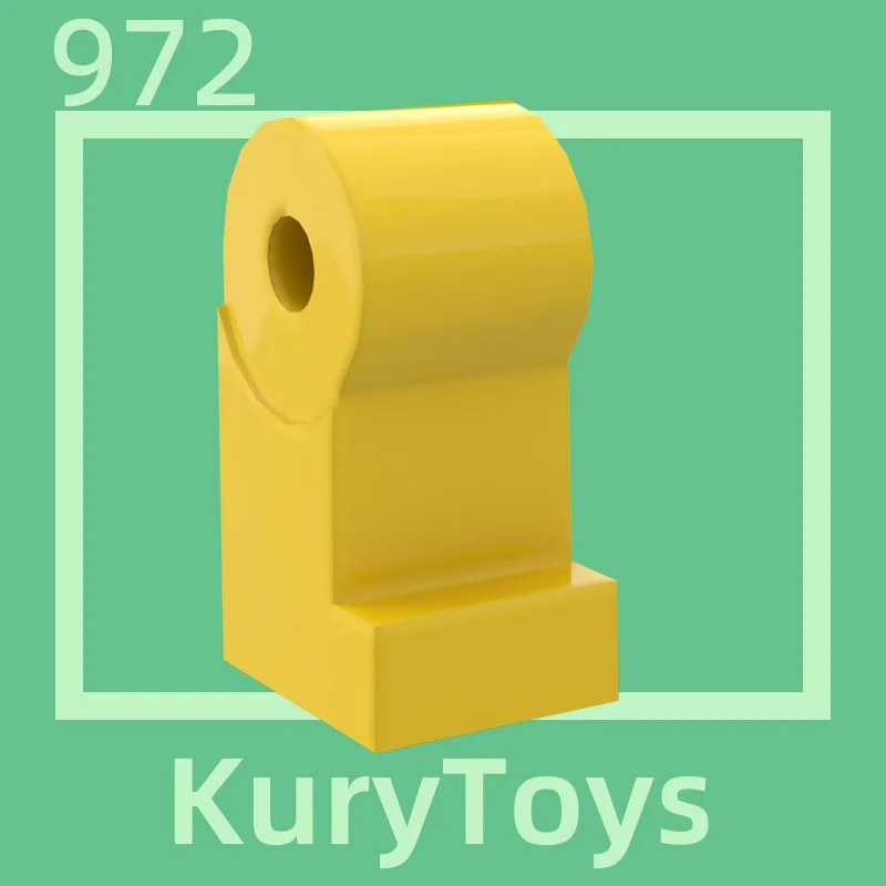 Kury Toys DIY MOC For 972 #100pcs Building block parts For Body Part Leg, Left