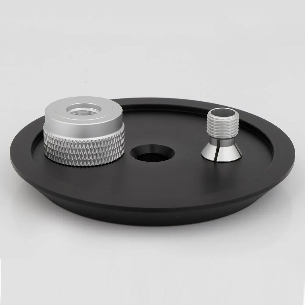 YTER LP75 1 Stück POM-Material Schallplattengewichtsstabilisator 75 g Vinylklemme LP-Plattenspieler Metallscheibenstabilisator Home Audio