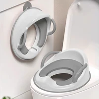 Toilet Seat for Children Potty Training Seat with Anti-Slip Pads Baby Toilet Trainer with Splash Guard for Kids No Installation 1