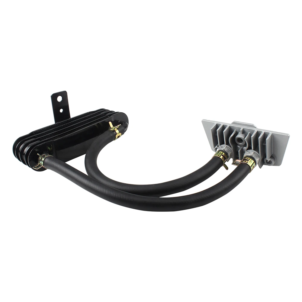 Motoroliekoelerset, Aluminium 4 Rijen Hoog Rendement Motorradiatorset Motoroliekoelradiator voor Monkey 125 Tot Dirt Pit Bike (rood