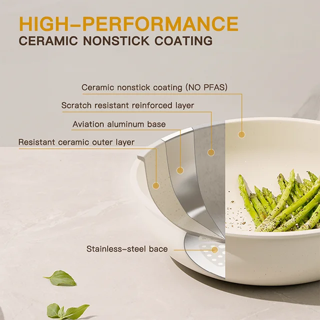 21-Piece Non-Stick Ceramic Cookware Set 6