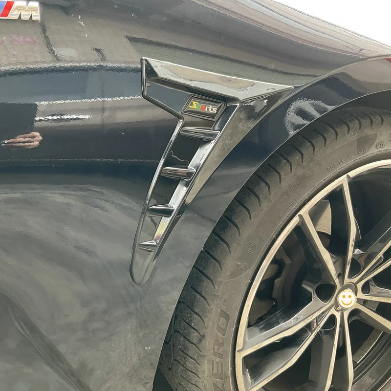 Car Air Flow Intake Hood Fender Side Vents Decoration Auto Tuning Accessories For BMW E90 F20 E46 E92 G20 4x4 car stickers car window stickers car door seal strip car door moulding trim car console organizer window door cover trim car window trim stickers car window trim car door handle car window protector strip