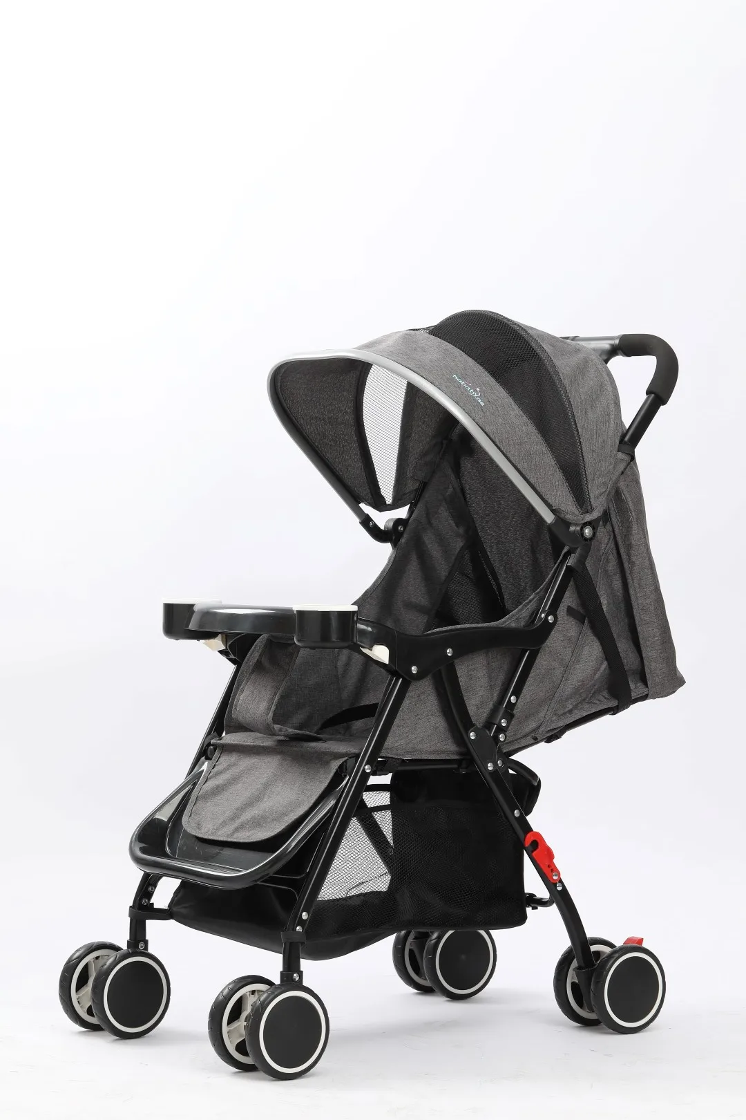 

H3G- Hababy H3 Baby Stroller - Grey