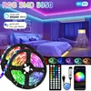 1-30M Led Strip Lights Bluetooth APP Control RGB LED Lights for TV USB 5V WIFI Led Tape for TV Backlight Room Party Decoration 1