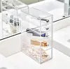 5-drawer clear plastic organizer – 3.25” x 7” x 9.75” 2
