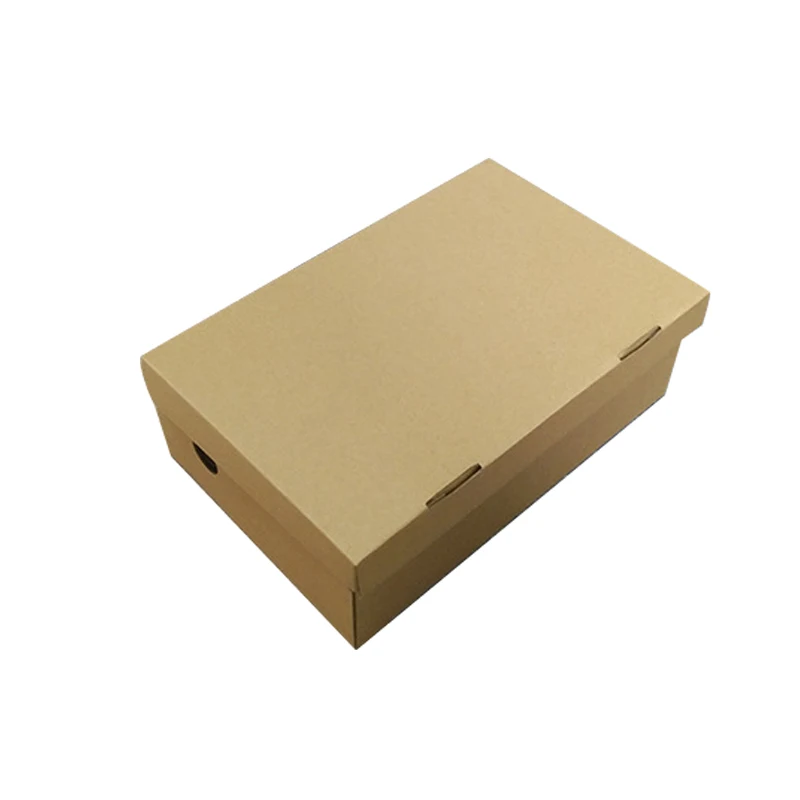 3-layer corrugated cardboard shoe box for shipping, mailing, or gift packaging. Durable... - SKU CSB08500 - UGI Packaging
