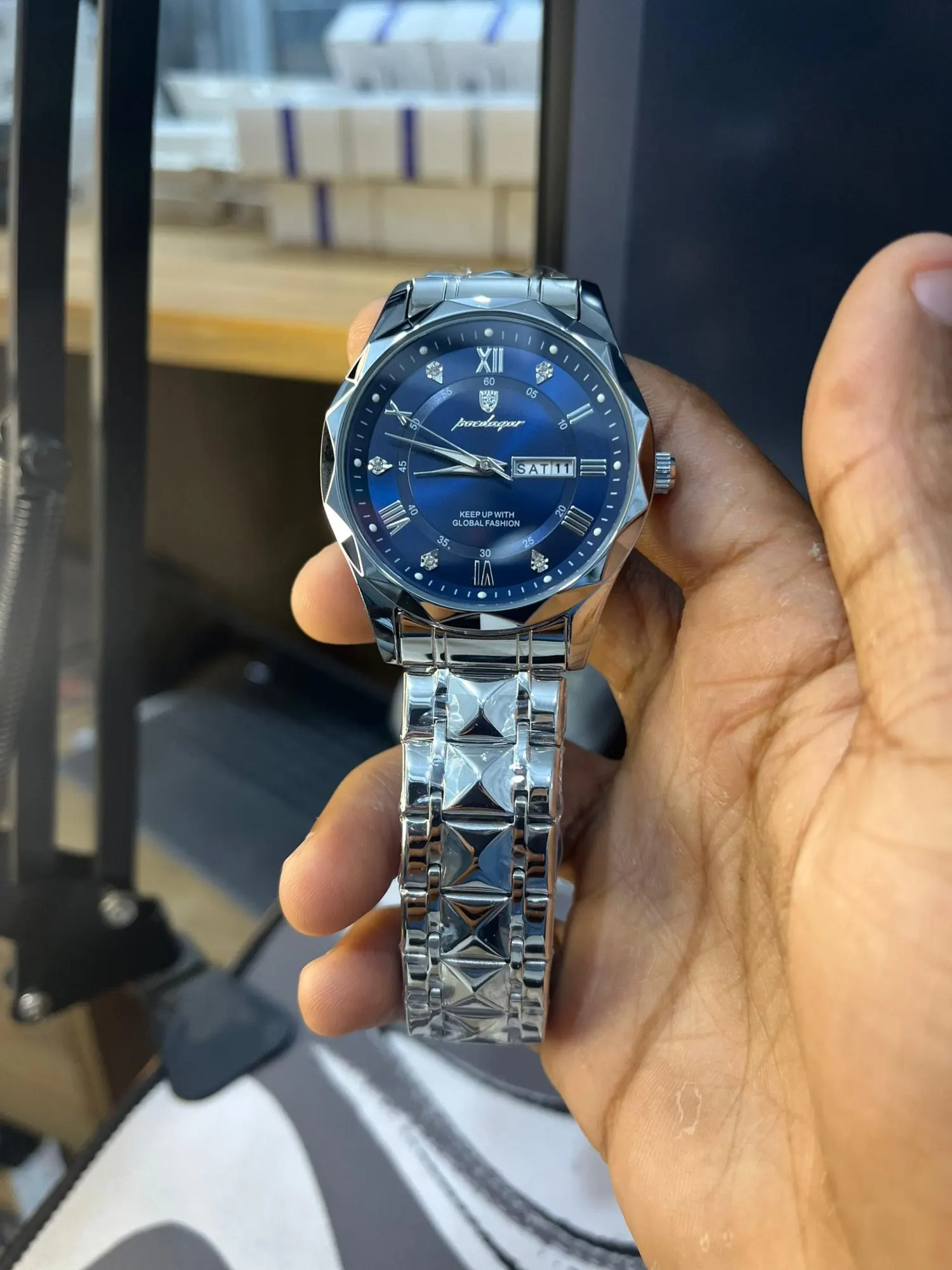 POEDAGAR Luxury Man Wristwatch photo review