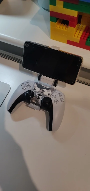 For Sony Playstation Dualshock 5 PS5 Controller Clip Holder Bracket Adjust Mobile Phone Clamp Game Handle Mount Hand Grip Stand photo review