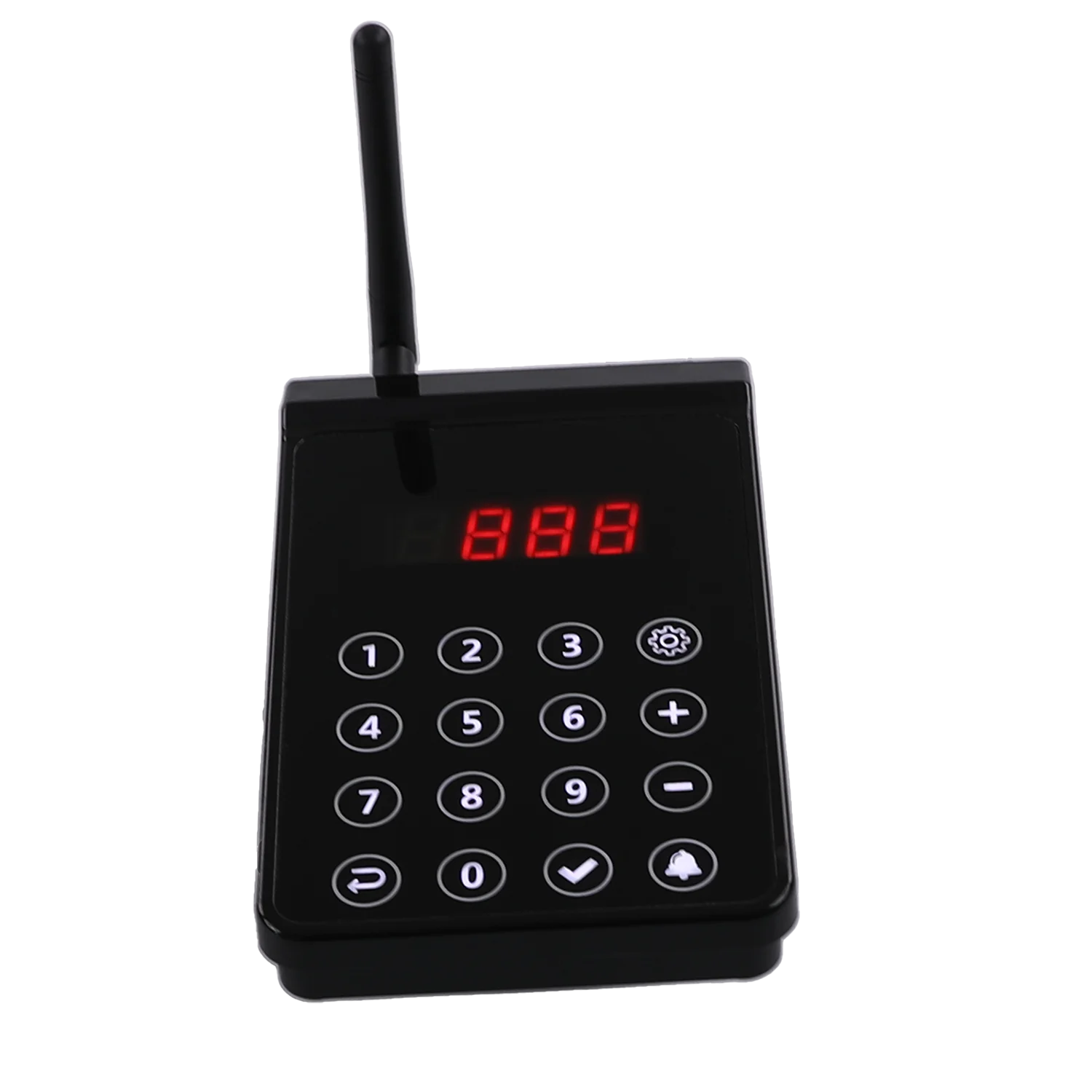 Wireless Watch Pager System Touch Keyboard Transmitter Waiter Call Bracelet Wristband Receiver For Restaurant Bar Coffee Shop