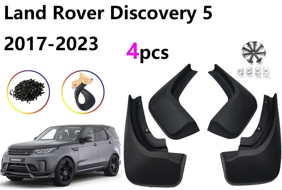 

Брендовые новые Брызговики, Брызговики подходят для Land Rover Discovery 5 V5 LR5 L462 2016-2023 Mudfaps, брызговики, брызговики, аксессуары