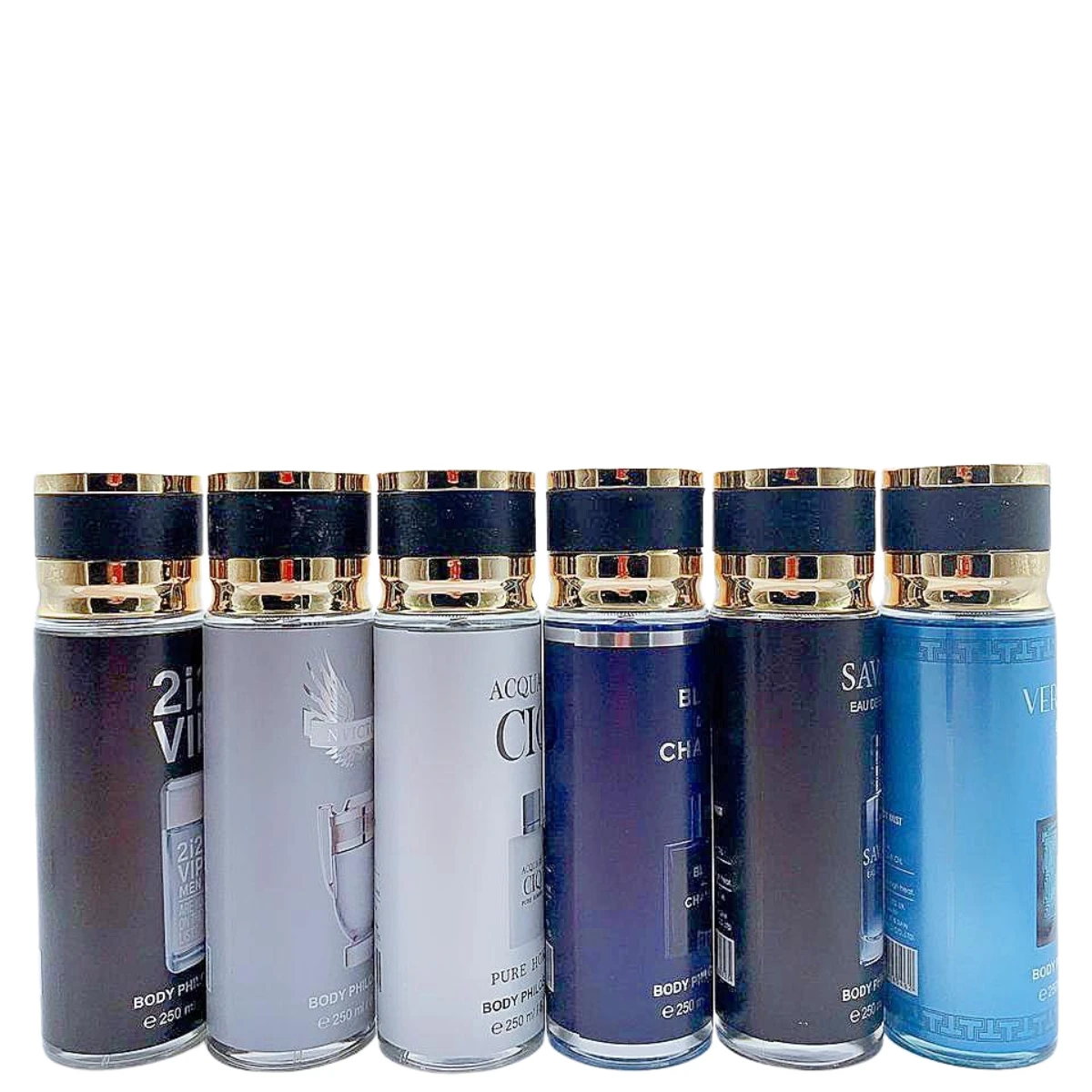 Perfume Hombre Body Mist Loción 250 ML 1 Pieza Surtido