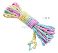 Multi Colored BAMBOO ROPE  6mm x 8M  diy Bondage Rope 1