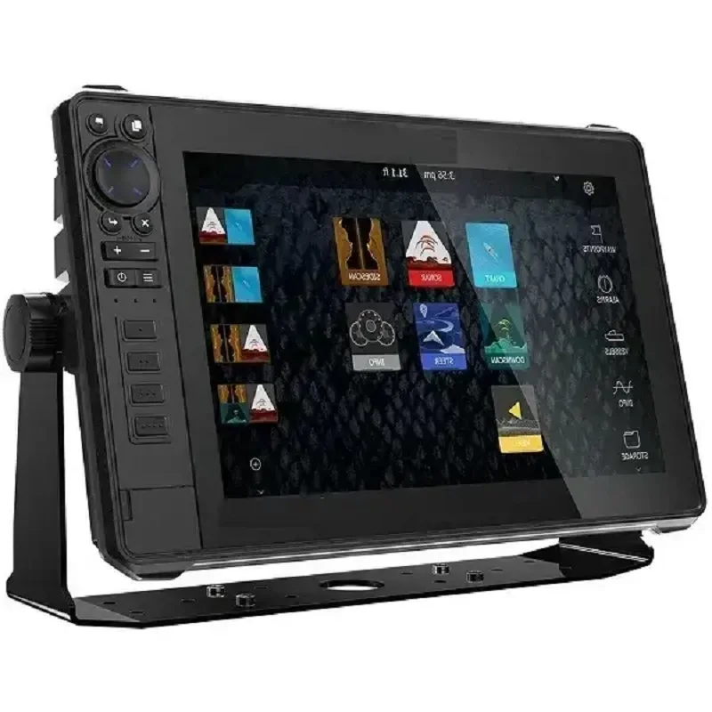 RE Lowrances HDS-12 Live Fish Finder with Imaging 3-in-1 Transom C-MAP
