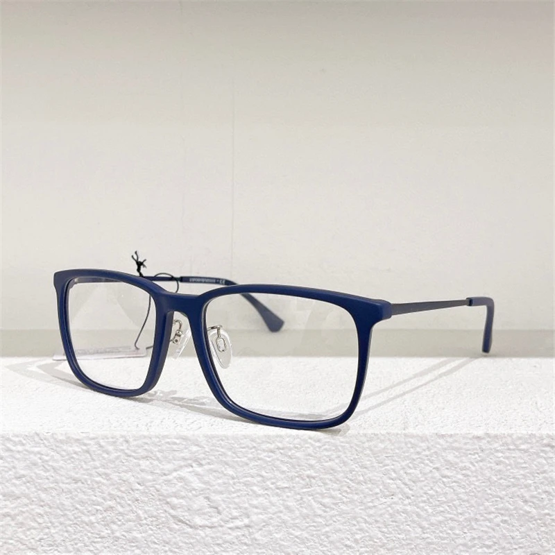 

Optical Eyeglasses For Men Women Retro 3184 Style Anti-Blue Square Full Frame Glasses Light Lens With Box