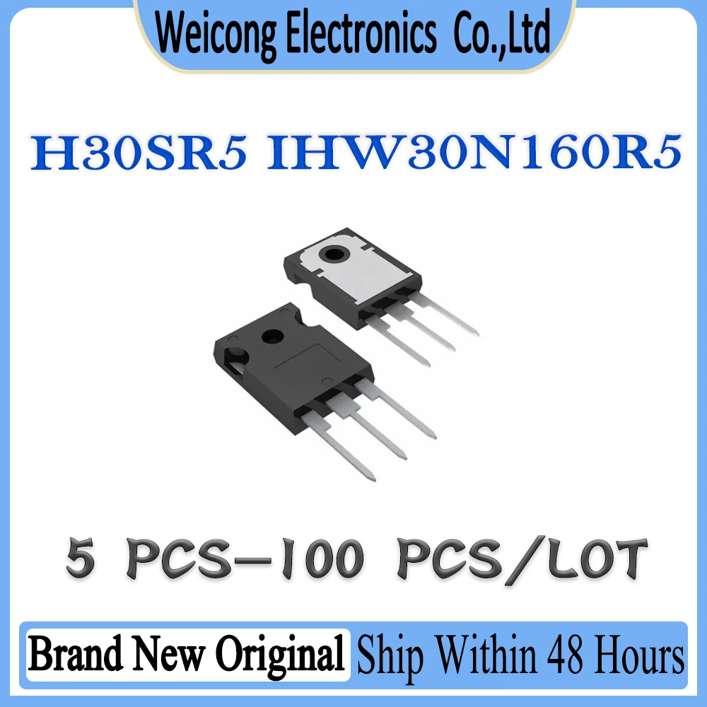 100% New H30SR5 IHW30N160R5 Chipset TO-247
