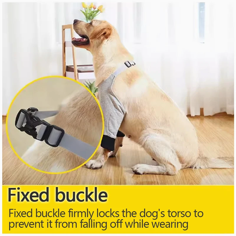 New Pets Knee Pads Dog Elbow Protection Clothes Golden Retriever Labrador Front Leg Joint Protector Keep Away From Dirt And Dust 2