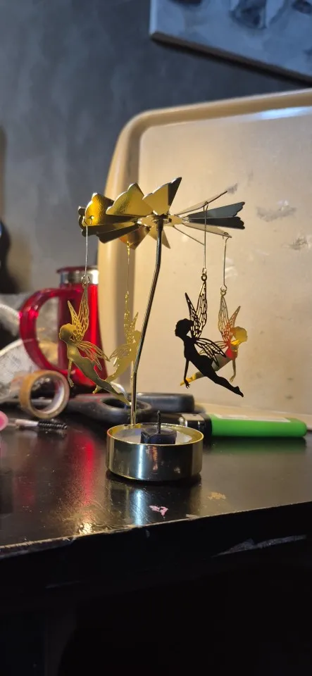 Metal Hot Rotating Candle Holder photo review