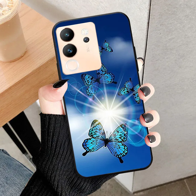 Sleek Black Soft Silicone TPU Protective Phone Case