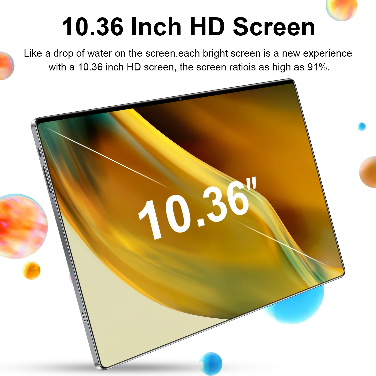 2026 Tablet Android 20000mAh 10.36 inch Global Version 16GB+1TB New Network 14 Core Android 13.0 Wifi Tablet