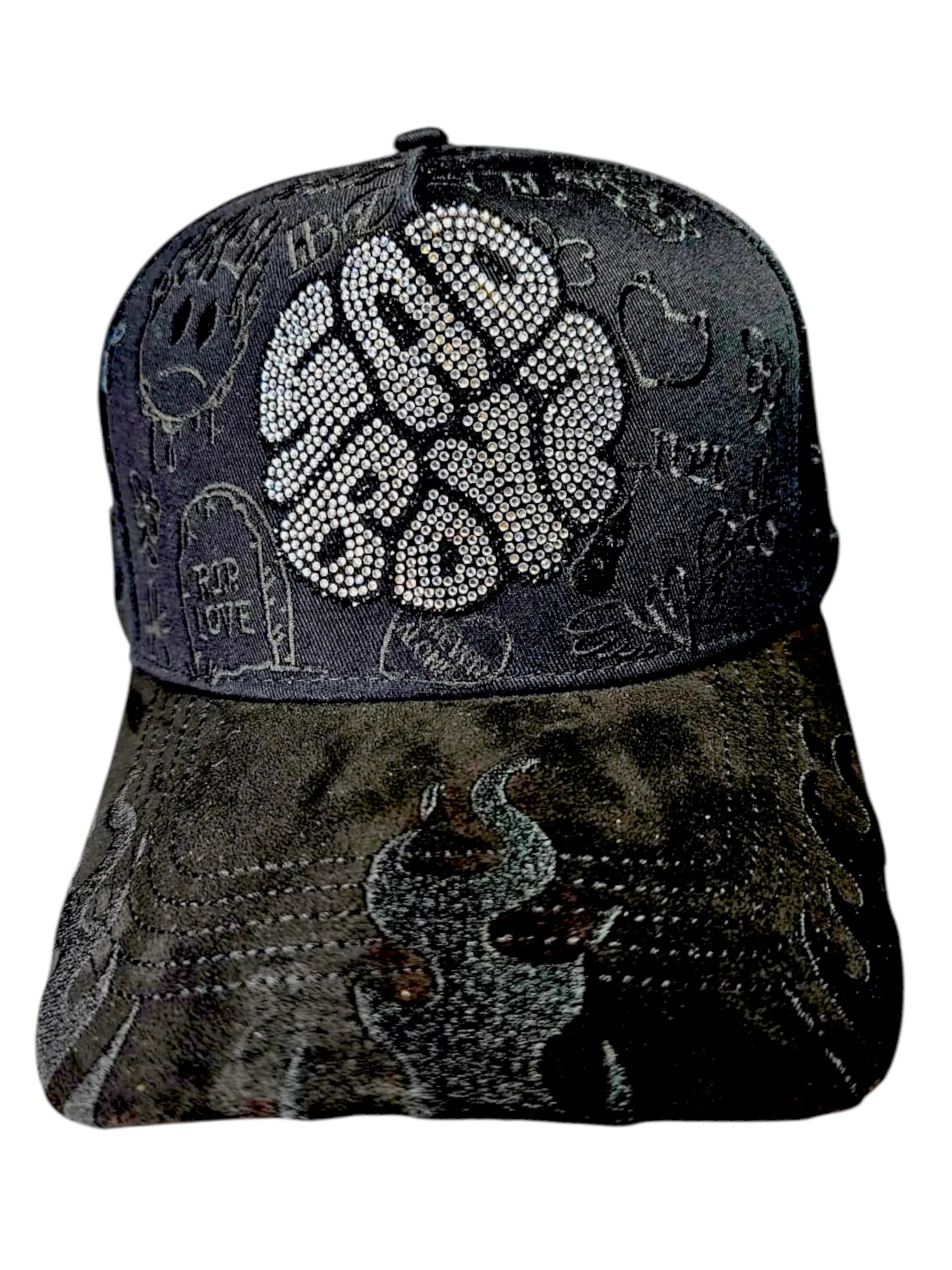 GORRA Dandy Hats Sad Boyz Junior H Cristal Negro Único
