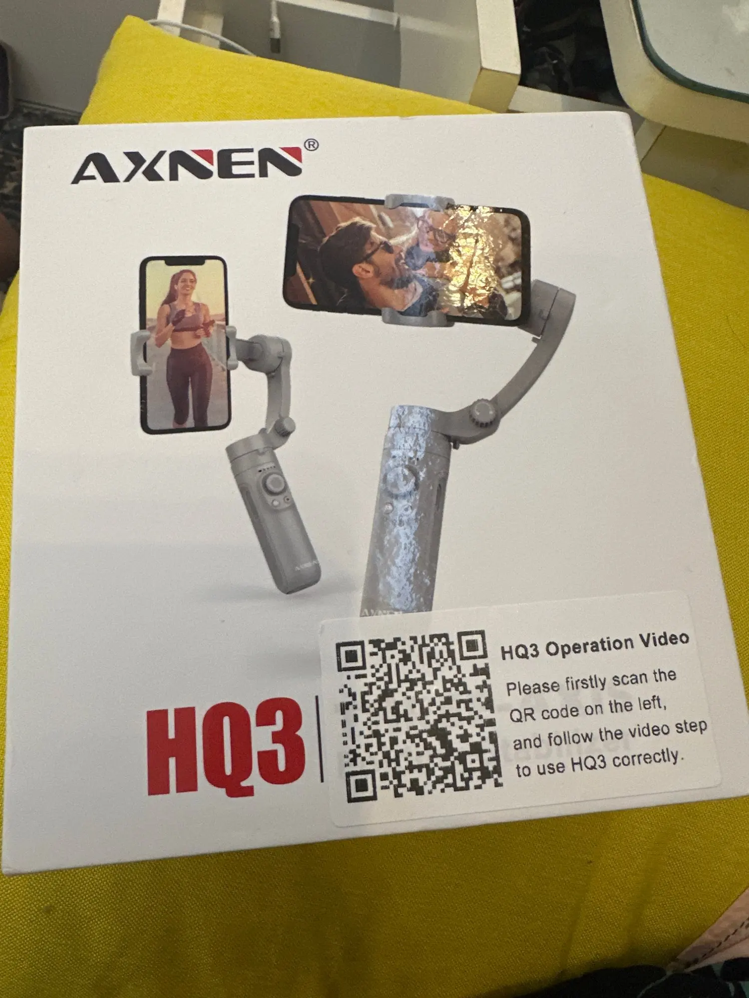 HQ3 3-Axis Gimbal Anti-Shake Stabilizer for Smartphone photo review