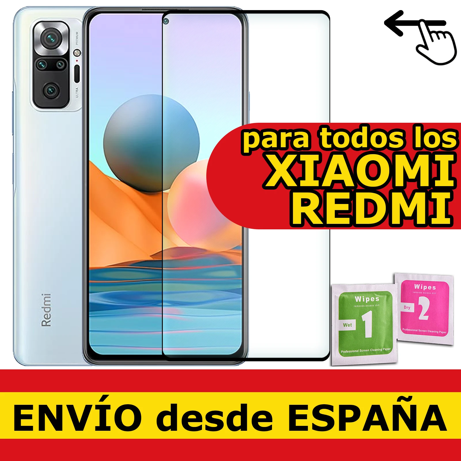 Protector Pantalla Antishock Para Xiaomi Redmi Note 11 Se