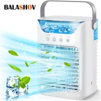 Ventilateur/ventilateur de refroidissement, climatiseur de bureau, ventilateur à réservoir d'eau, petit climatiseur portable avec minuterie, climatiseurs pour petites pièces 1