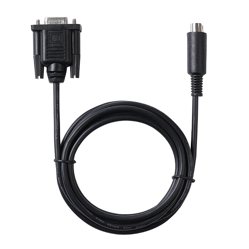 9ピンdb9メスから8ピンミニDin rs232シリアル制御通信ケーブルミニdin8