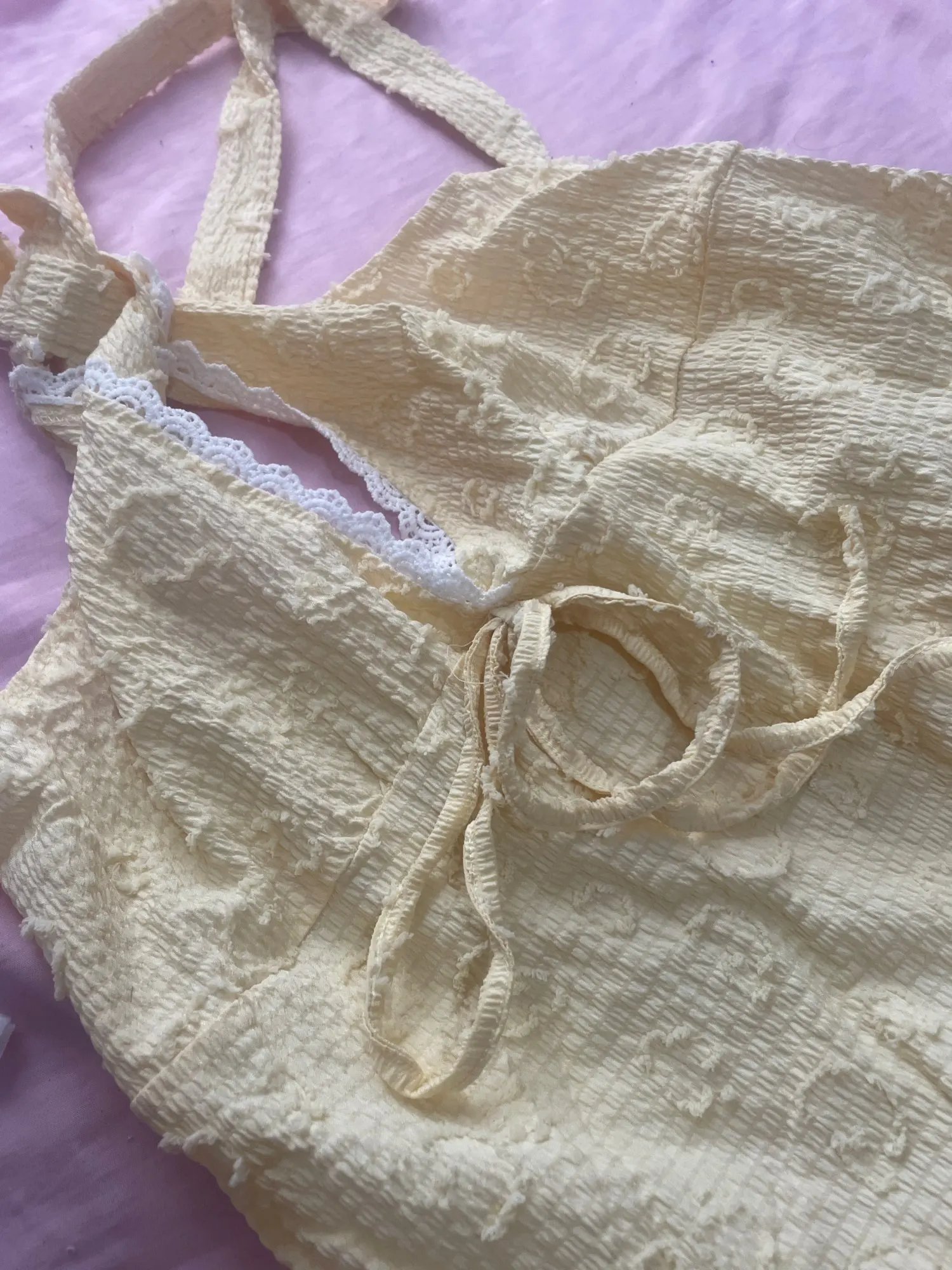 Women's summer V-neck lace up exposed neck and backless casual vacation Topboho Easter beach clothing Hawaii Coachella Music Fes photo review