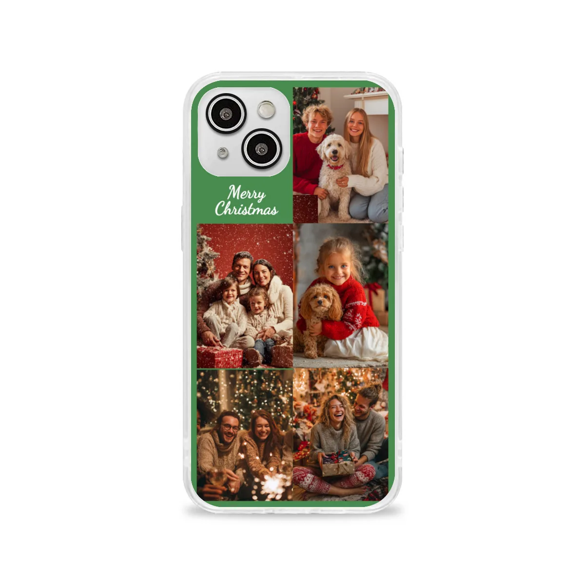 Personalized Transparent Photo Phone Case - Customizable Gift