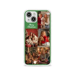 Personalized Transparent Photo Phone Case - Customizable Gift - iPhone 15 (Green - 169)