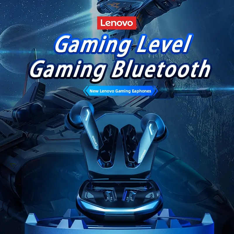 

Original Lenovo GM2 Pro 5.3 Earphone Bluetooth Wireless Earbuds Low Latency Headphones HD Call Dual Mode Gaming Headset With Mic