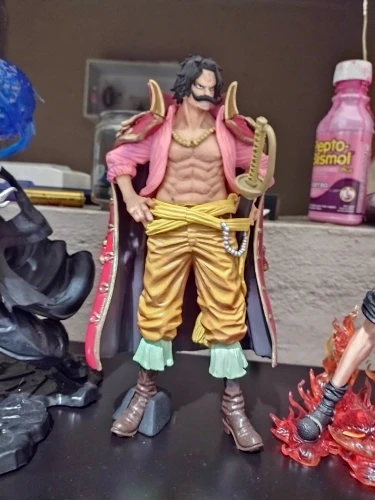 Figura de Acción One Piece Gol D Roger King OF Artist 23cm 👑 photo review