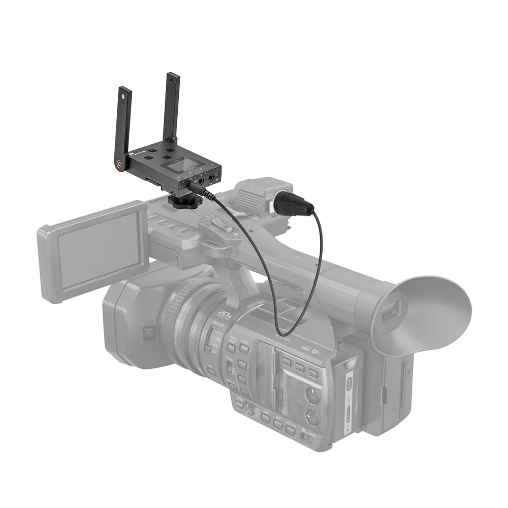 BoomX-U QUA UHF Wireless Lavalier Microphone 24-Channel Wireless Lapel For DSLR