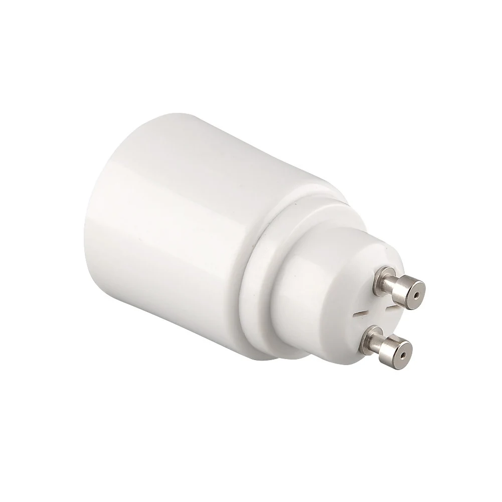 GU10 to E27 LED Light Bulb Adapter Lamp Holder Converter 1pcs Heat-resistant material for lamp holder converter