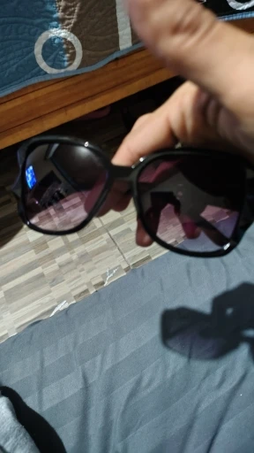 Big Purple Sunglasses - Luxury Square Mirror Shades for Women photo review