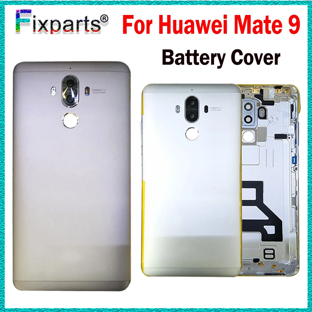 Cache Batterie Arrière Pour Huawei Mate 20 Lite Noir + Lentille - Référence #A120, Neuf Sous Emballage