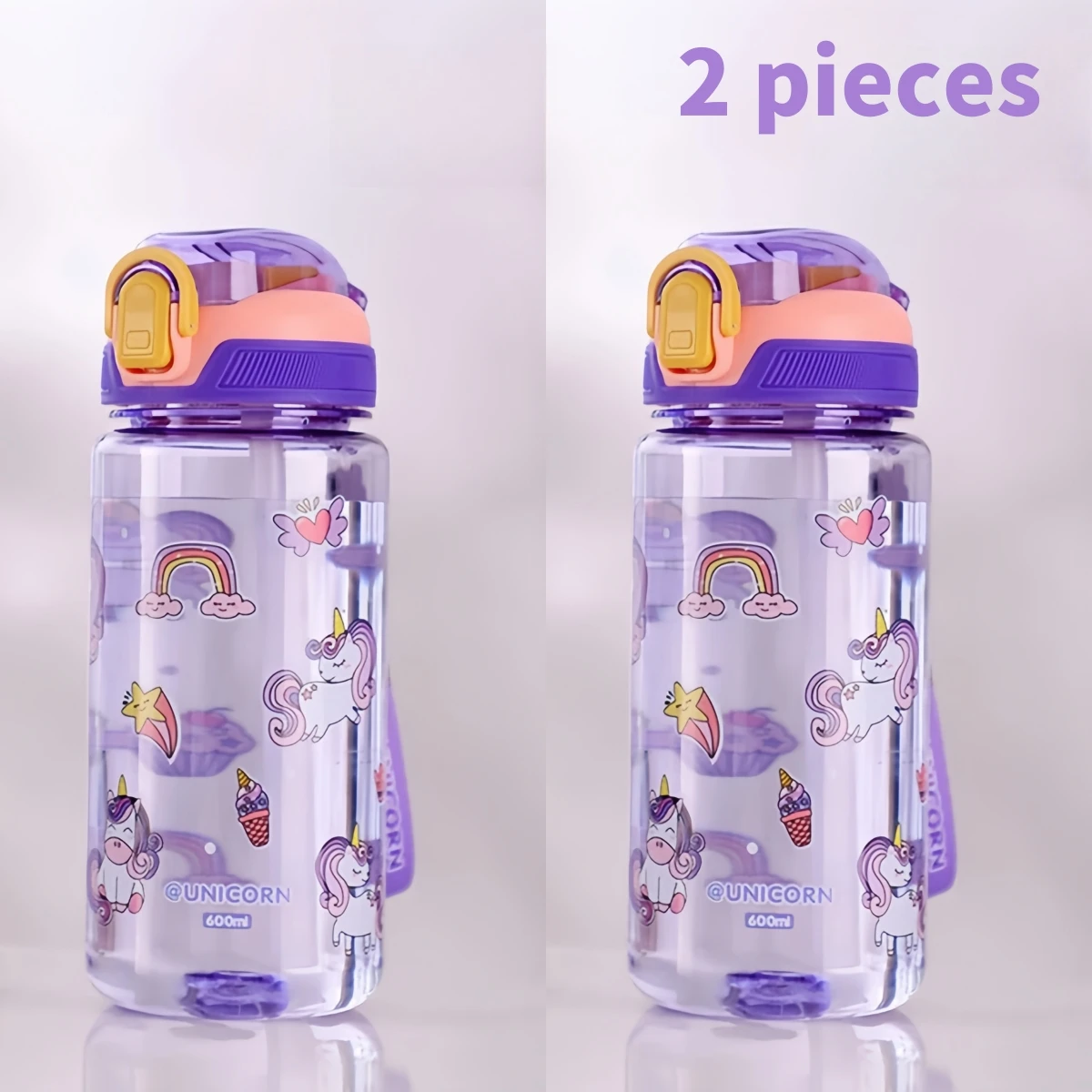 2 pieces Purple