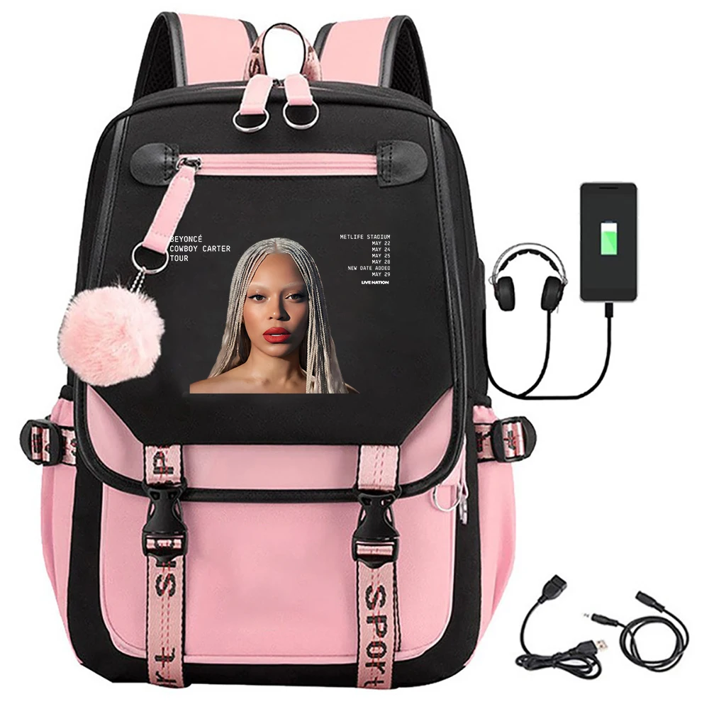 Cowboy Carter Album Beyonce 2025 Tour Backpacks Teenagers