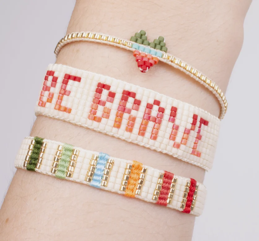 Pulsera Brave Tonos Rosas