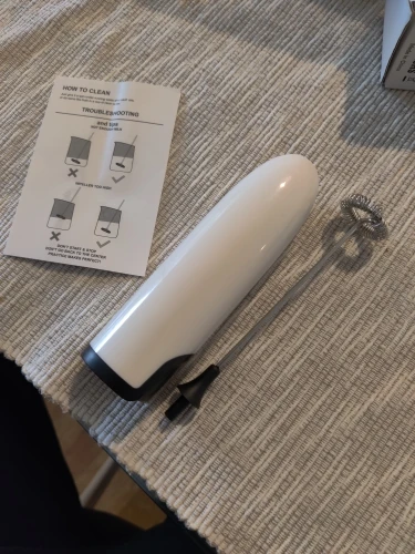 Froth Master: Electric Milk Frother for Perfect Coffee Bliss photo review