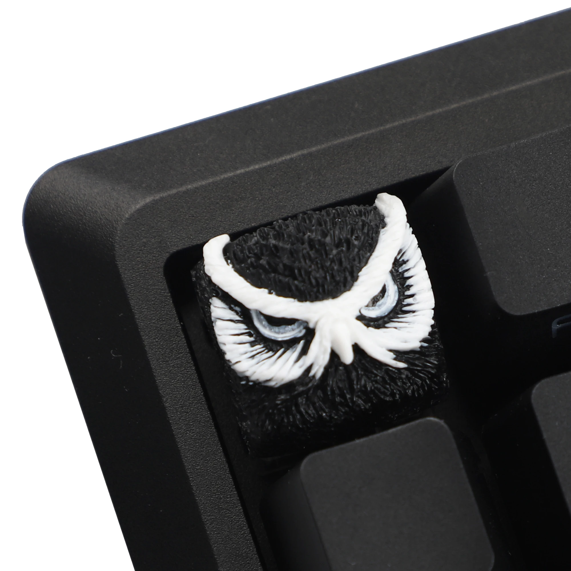 artesanal artesanal keycap coruja resina keycaps para cherry mx teclado de jogo mecânico