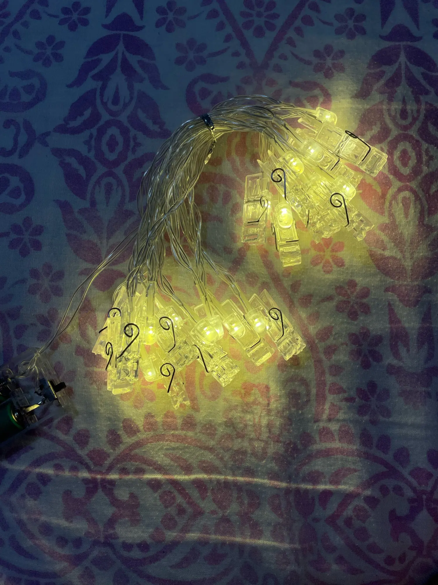 3m 20 LED Clip de foto guirnaldas de luces tarjetero guirnalda lámpara para Navidad boda fiesta luces de hadas adornos navideños photo review