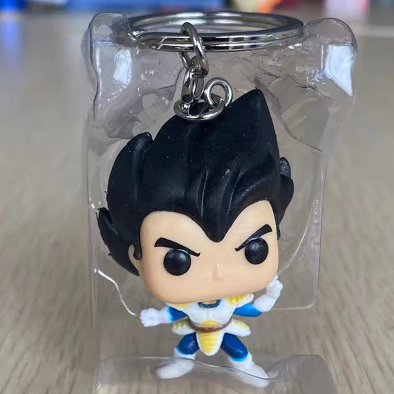 Dragon Ball Z New Vegeta Action Figure Keychain Collection Toys AliExpress