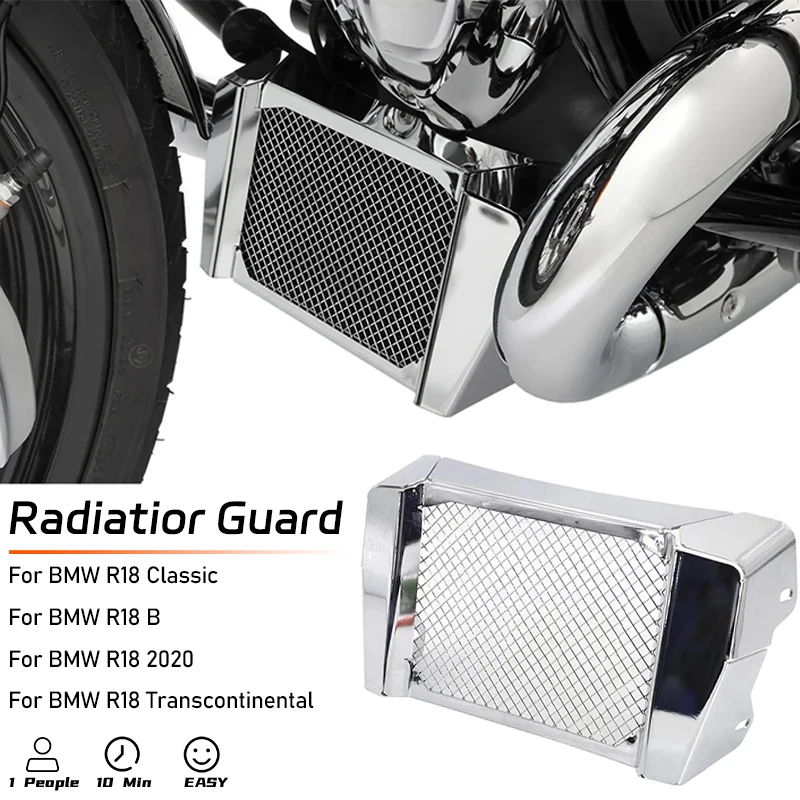 

New Motorcycle Water Tank Radiator Grill Oil Cooler Guard Protection Cover For BMW R18 R 18 B Classic Transcontinental 2020-2022
