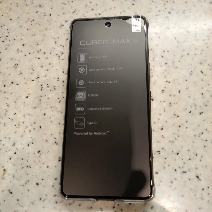 CUBOT MAX 5, Android Smartphone 5G, Dimensity 8200,4nm, 3.1GHz