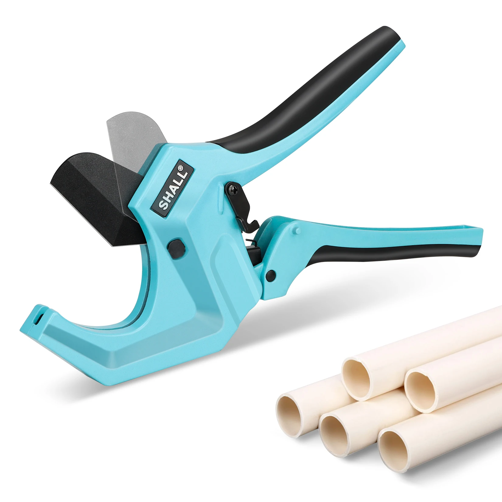 SHALL PVC Pipe Cutter 63mm Large PVC Cutter for Heavyduty Plastic Pipe