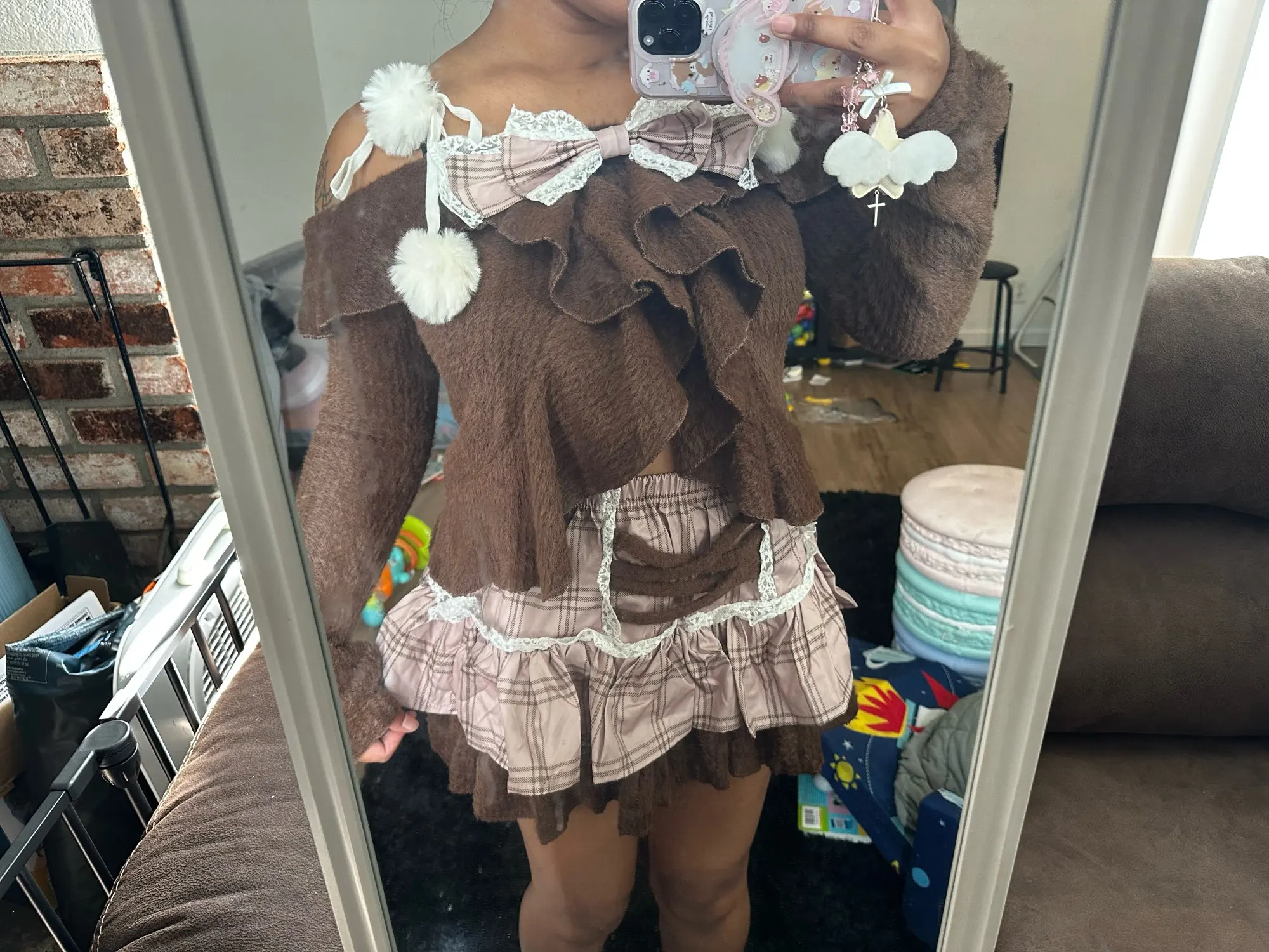 Kawaii Bowed Outfits - Preppy Style photo review
