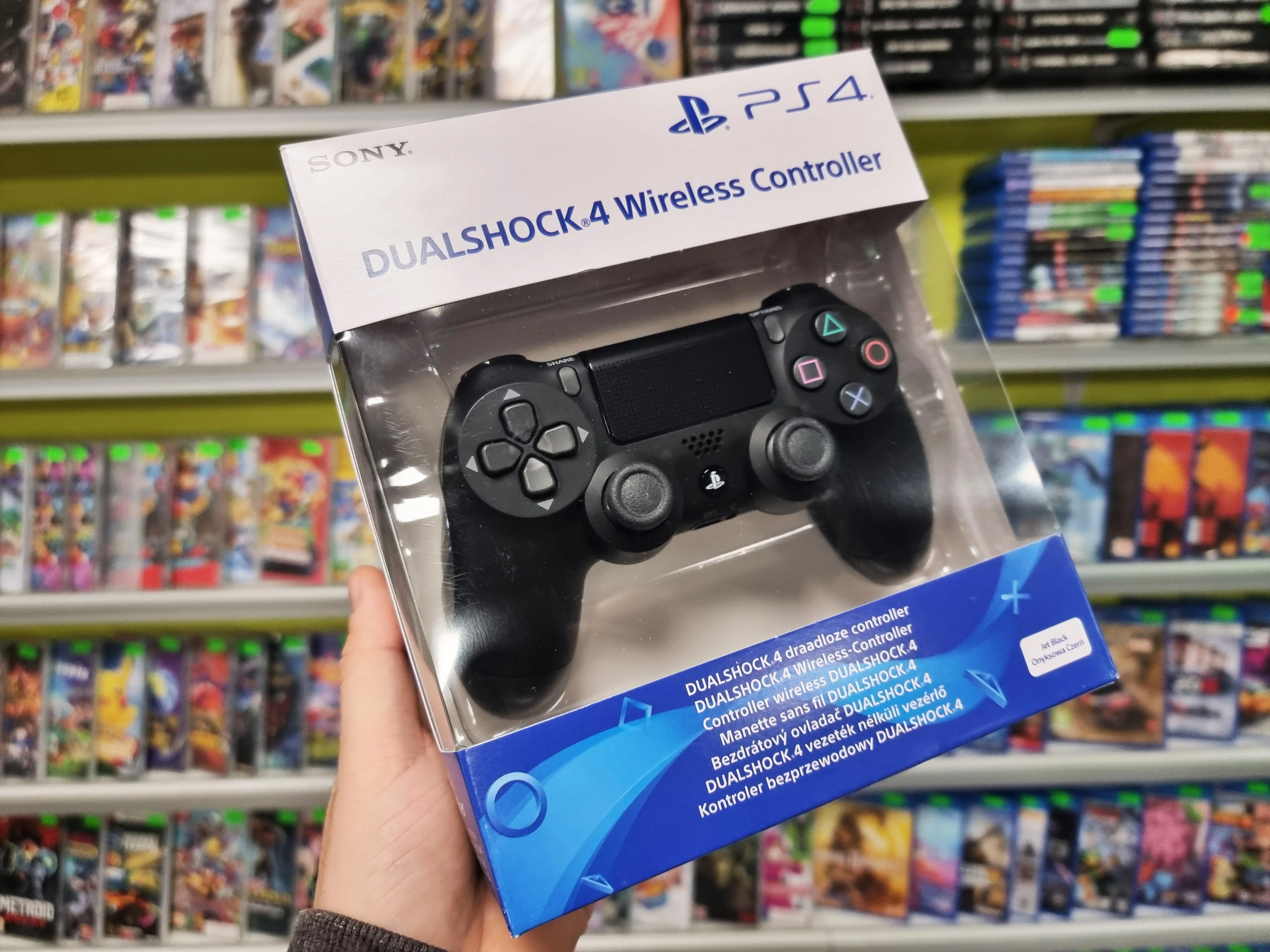 Original Controller Pad Playstation PS4 Dualshock Jet Black